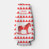 Rafraichisseur De Bouteilles Noël scandinave Cheval Rocse Custom (Devant)