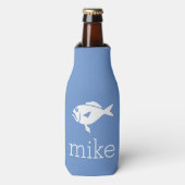 Rafraichisseur De Bouteilles Nom avec poisson (Bottle Devant)