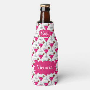 Rafraichisseur De Bouteilles Nom de cocktail rose Canette de Seltzer Cheers