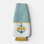 Rafraichisseur De Bouteilles Nom du bateau nautique Personnalisé (Devant)