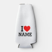 Rafraichisseur De Bouteilles Nom du coeur (Devant)