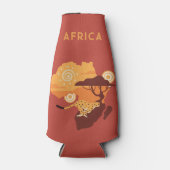 Rafraichisseur De Bouteilles Nom personnalisé Afrique (Devant)