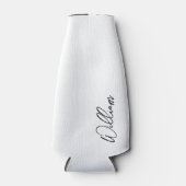 Rafraichisseur De Bouteilles Nom personnalisé du script moderne (Devant)