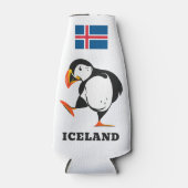 Rafraichisseur De Bouteilles Nom personnalisé Islande (Devant)