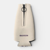 Rafraichisseur De Bouteilles Nom personnalisé Surfing Pineapple (Dos)