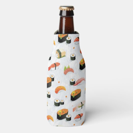 Rafraichisseur De Bouteilles Nourriture japonaise : Motif de sushi (Bottle Devant)