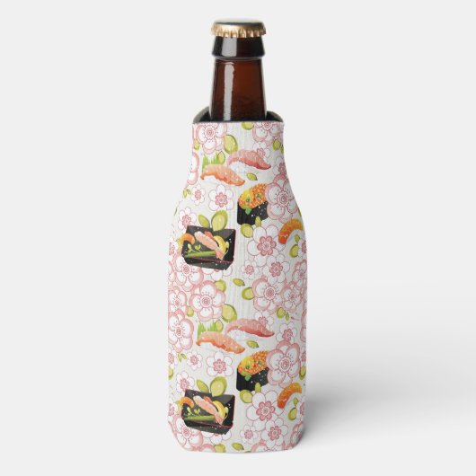 Rafraichisseur De Bouteilles Nourriture japonaise : Sushi Motif 2 (Bottle Devant)