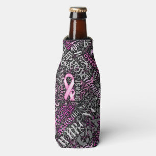 Rafraichisseur De Bouteilles Nuage ID261 de mot de conscience de cancer du sein