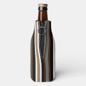 Rafraichisseur De Bouteilles Numéro Un papa Gris, Brown et noir rayures (Bouteille Dos)