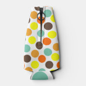 Rafraichisseur De Bouteilles Orange, Jaune, Brown, Points Bleus (Dos)