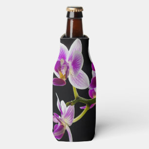 Rafraichisseur De Bouteilles Orchidée blanche et violette
