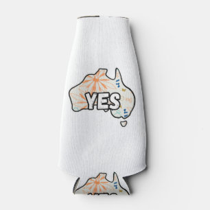 Rafraichisseur De Bouteilles Oui Vote À La Déclaration De Voix Uluru Au Parleme