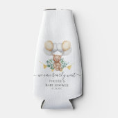Rafraichisseur De Bouteilles Ours d'attente et ballons du Baby shower Eucalyptu (Devant)