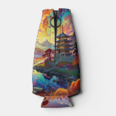 Rafraichisseur De Bouteilles Pagode et paysage coloré (Dos)