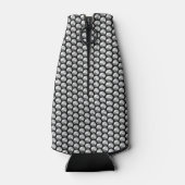 Rafraichisseur De Bouteilles Paillettes en cristal d'argent (Dos)