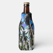 Rafraichisseur De Bouteilles Palm Trees Design Tropical (Bottle Devant)