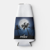 Rafraichisseur De Bouteilles Palm trees in the moonlight (Devant)