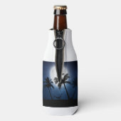 Rafraichisseur De Bouteilles Palm trees in the moonlight (Bouteille Dos)