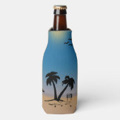 Rafraichisseur De Bouteilles Palmiers de plage (Bottle Devant)