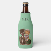 Rafraichisseur De Bouteilles Panier cadeau Rat Chats vintages (Bottle Devant)