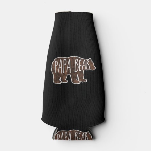 Rafraichisseur De Bouteilles Papa Bear Classique (Devant)