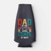 Rafraichisseur De Bouteilles Papa qui est un joueur; jeux vidéo; cadeau papa (Devant)