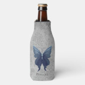 Rafraichisseur De Bouteilles Papillon à bijoux bleu (Bottle Devant)