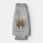 Rafraichisseur De Bouteilles Papillon à bijoux en or (Devant)