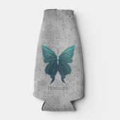 Rafraichisseur De Bouteilles Papillon à bijoux turquoise (Devant)