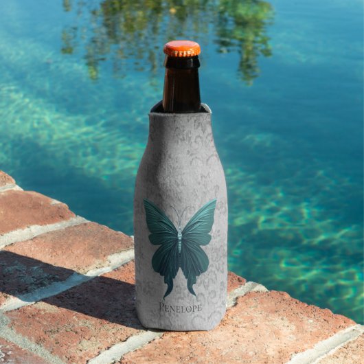 Rafraichisseur De Bouteilles Papillon à bijoux turquoise (Piscine in situ)