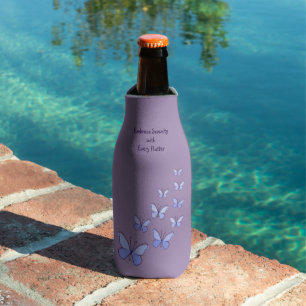 Rafraichisseur De Bouteilles Papillon flotter en bleu - Embrace la sérénité ...