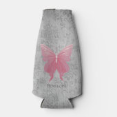 Rafraichisseur De Bouteilles Papillon rose bijoux (Devant)