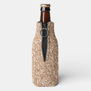 Rafraichisseur De Bouteilles Parties scintillant de broche Rose Gold Blush Glit