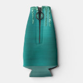 Rafraichisseur De Bouteilles Parties scintillant Turquoise de goutte broyée Mon (Dos)