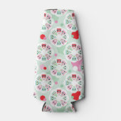 Rafraichisseur De Bouteilles pastel flower owl (Devant)