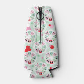 Rafraichisseur De Bouteilles pastel flower owl (Dos)