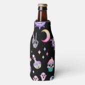 Rafraichisseur De Bouteilles pastel goth motif foncé (Bottle Devant)