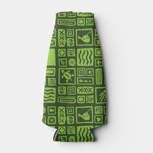 Rafraichisseur De Bouteilles Pattern de Tiki (Devant)