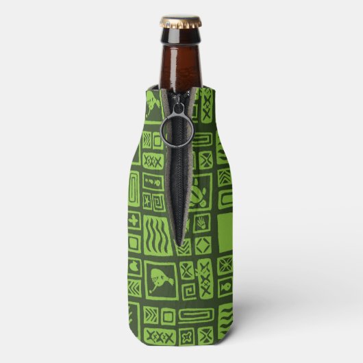 Rafraichisseur De Bouteilles Pattern de Tiki (Bouteille Dos)