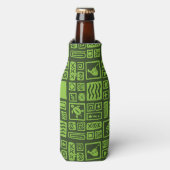 Rafraichisseur De Bouteilles Pattern de Tiki (Bottle Devant)