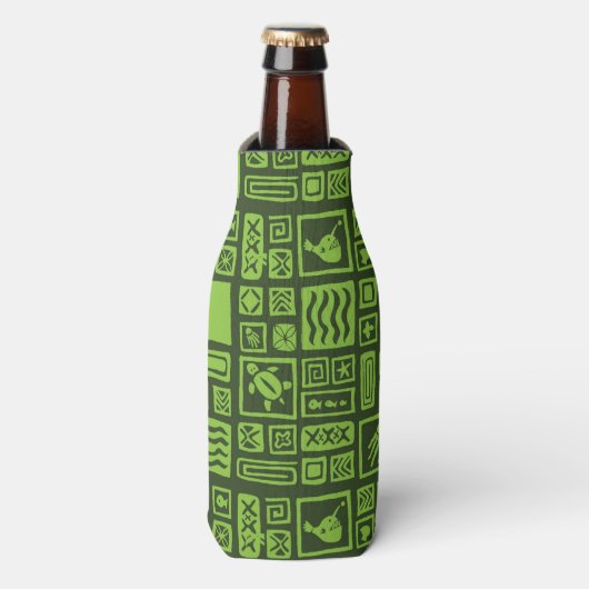 Rafraichisseur De Bouteilles Pattern de Tiki (Bottle Devant)
