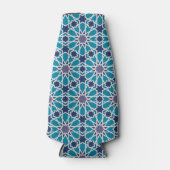 Rafraichisseur De Bouteilles Pattern In Blue and Grey (Devant)