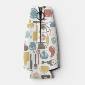 Rafraichisseur De Bouteilles Pattern with cooking icons (Dos)