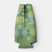 Rafraichisseur De Bouteilles Peinture Abstraite d'aquarelle salée florale (Dos)