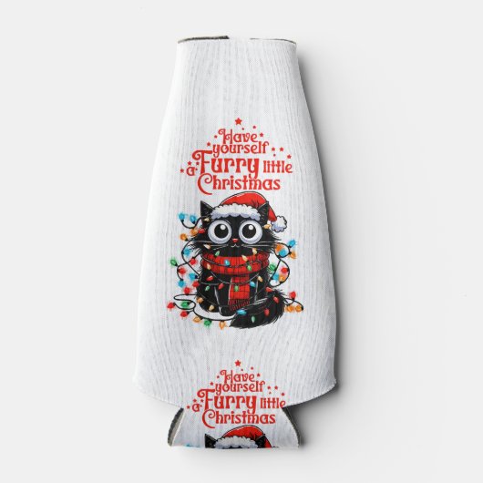 Rafraichisseur De Bouteilles Petit Noël Furry (Devant)