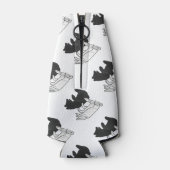 Rafraichisseur De Bouteilles Petit ours Ours Silhouette Main (Dos)