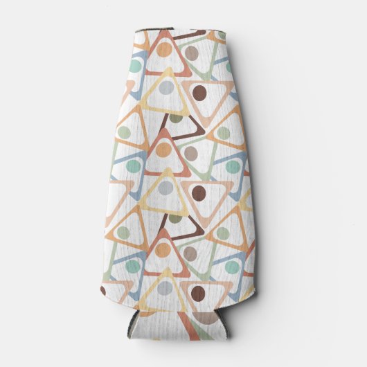 Rafraichisseur De Bouteilles Petits Triangles Pastel (Devant)