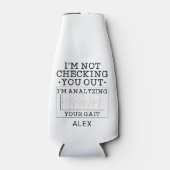 Rafraichisseur De Bouteilles Phytothérapeute Ne Vous Vérifie Pas Personnalisé (Devant)