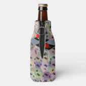 Rafraichisseur De Bouteilles Ping Pong Art Abstrait, (Bouteille Dos)