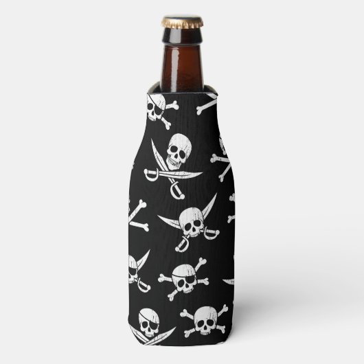 RAFRAICHISSEUR DE BOUTEILLES PIRATE LES COMPÉTENCES ET LES OS (Bottle Devant)